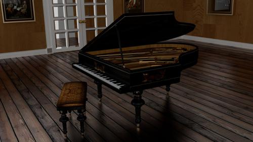 Baby Grand in Practice Hall preview image